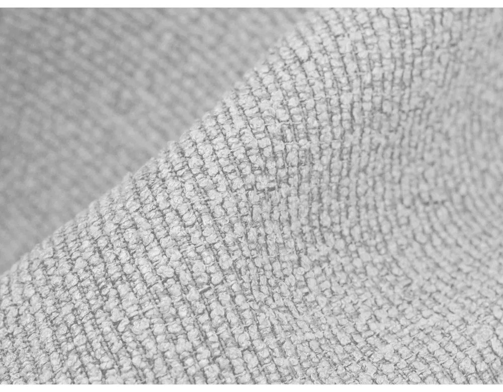 Jasnoszara rozkładana sofa z materiału bouclé 255 cm Milu – Makamii