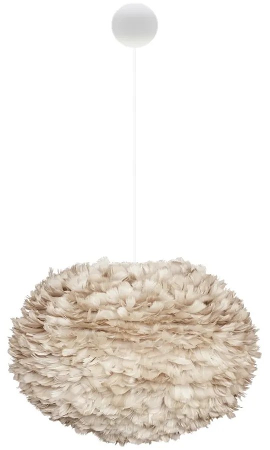 Jasnobrązowy abażur ø 65 cm Eos large – UMAGE