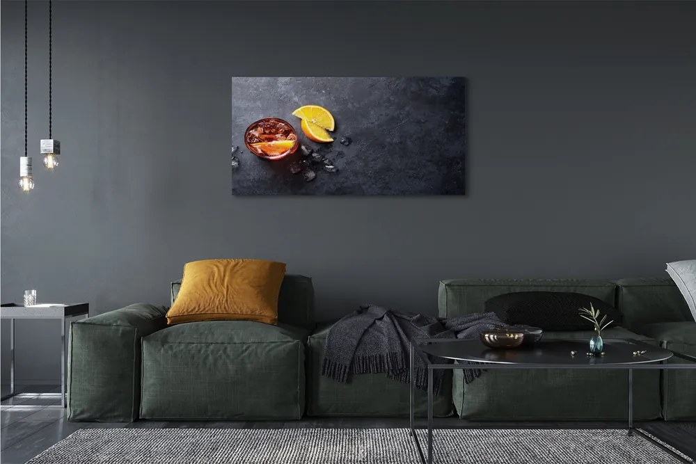 Zdjęcie na płótnie Mrożona Herbata Cytrynowa