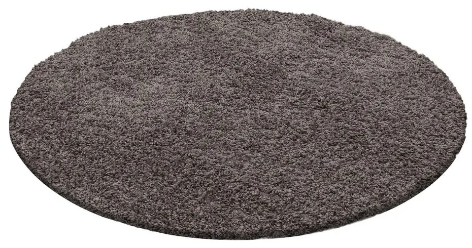 Brązowy okrągły dywan ø 200 cm Life – Ayyildiz Carpets