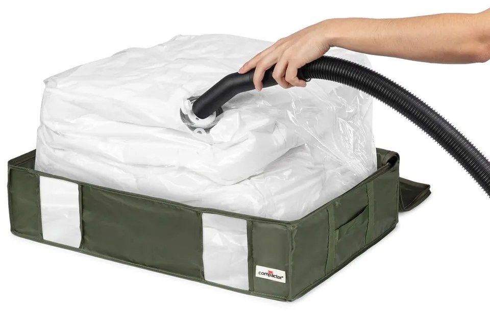 Zielony pojemnik Compactor Oxford, 145 l