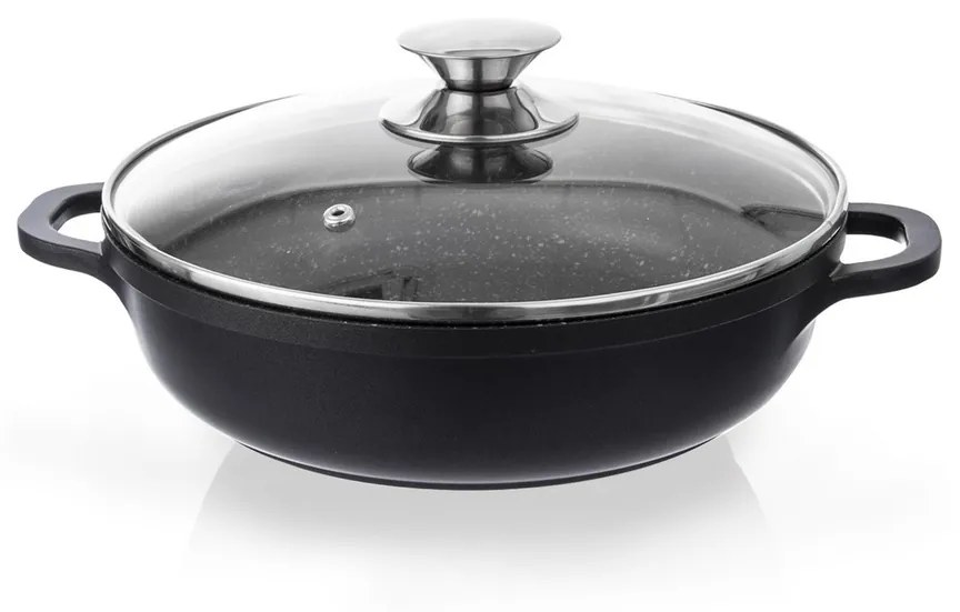 Orion Garnek Grande ze szklaną pokrywką śr. 24 cm, 24 cm