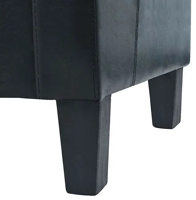 Dwuosobowa sofa Atlas 2X - czarna