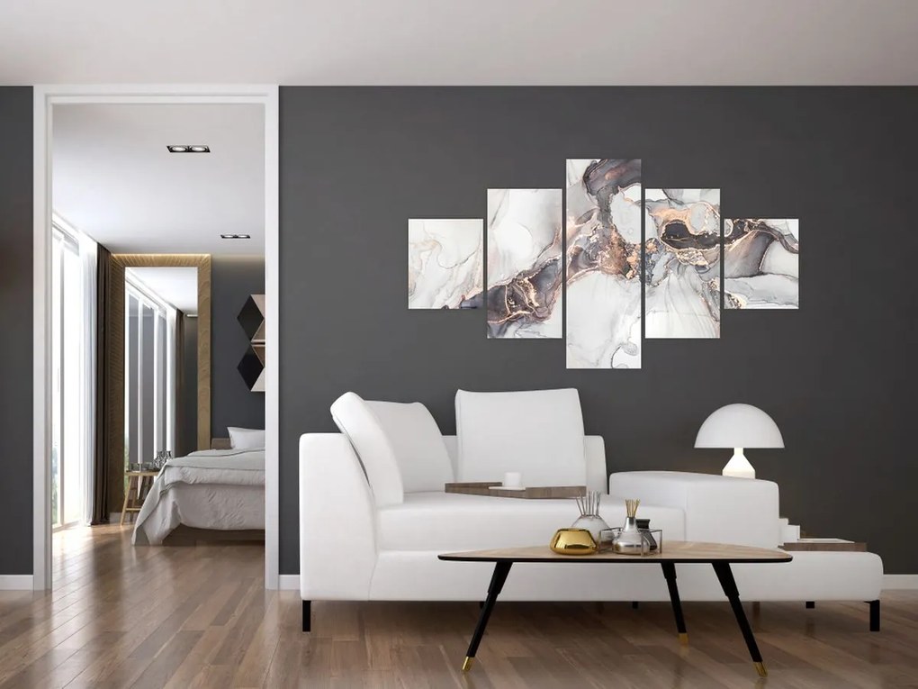 Obraz - Imitacja marmuru (125x70 cm)