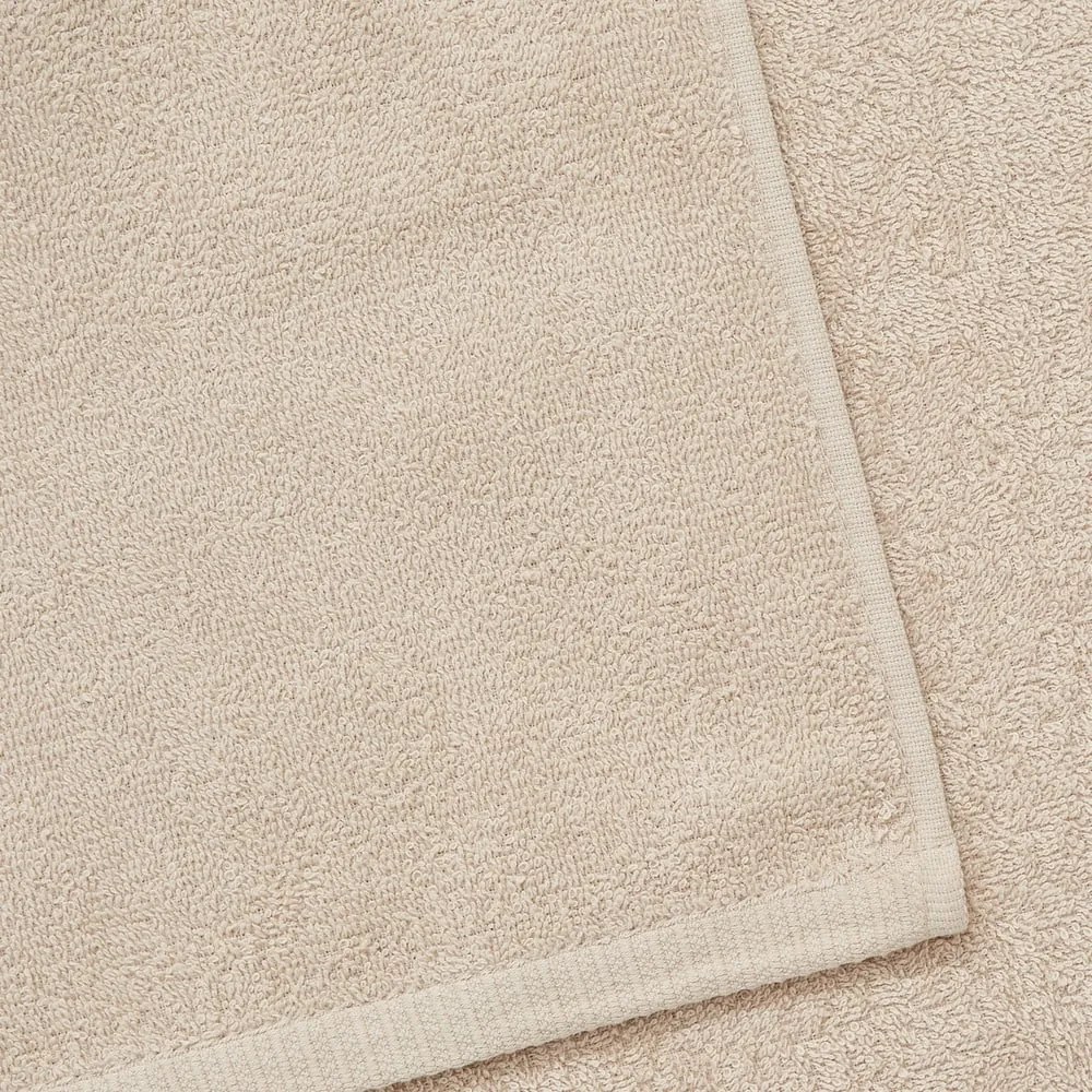 Beżowe bawełniane ręczniki kąpielowe szybkoschnące/frotte zestaw 2 szt. 90x140 cm Quick Dry – Catherine Lansfield