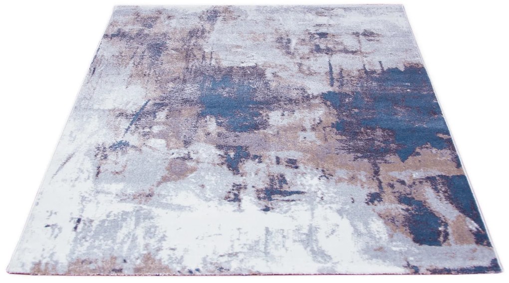 Dywan nowoczesny Reflection szaro-granatowy 120 cm x 170 cm