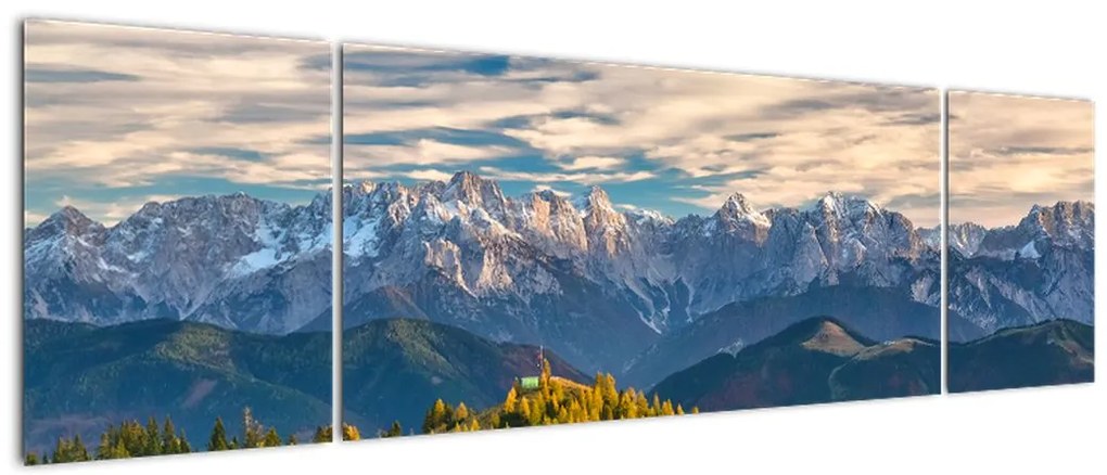 Obraz - panorama górska (170x50 cm)