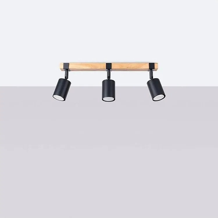 Listwa oświetleniowa FAGER 3 czarna