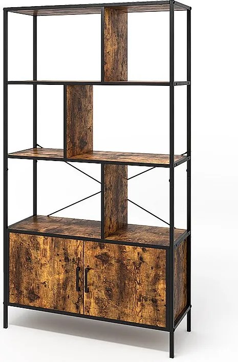 Rozdzielacz pokoju rustykalny dąb 80x30x146.5 fyrk