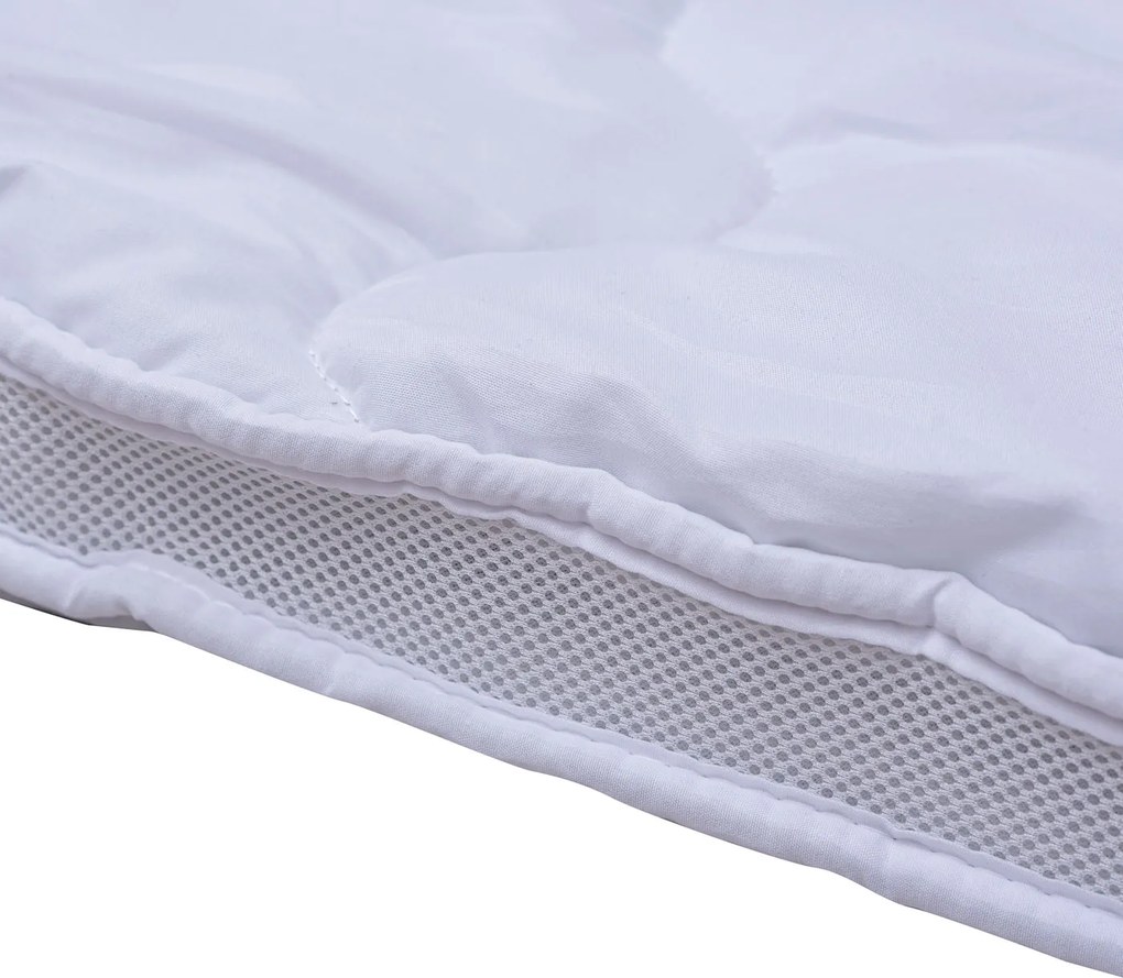 DWUWARSTWOWY Ochraniacz na materac - TOPPER 160 x 200 cm