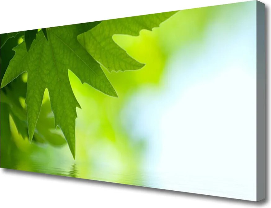 Obraz na płótnie Soczyste Zielone Liście