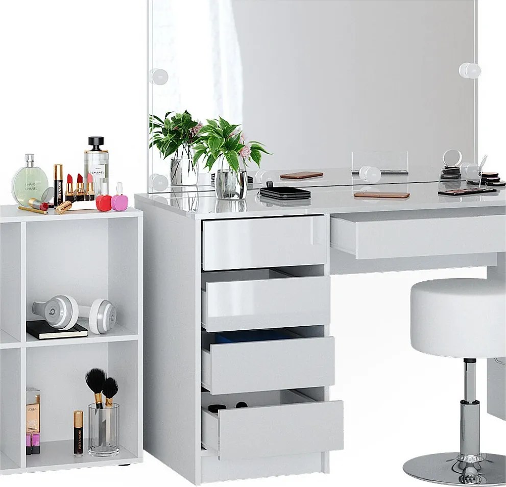 Toaletka biały 120x55x75 sherry