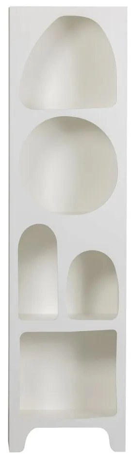 Biały regał 48x180 cm Caz – WOOOD