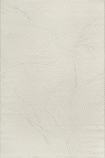 Dywan salonu nowoczesny elegancki, Kremowy, 240 x 340 cm