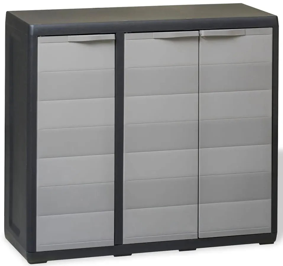 Trzydrzwiowa szafka gospodarcza do piwnicy F1-C83