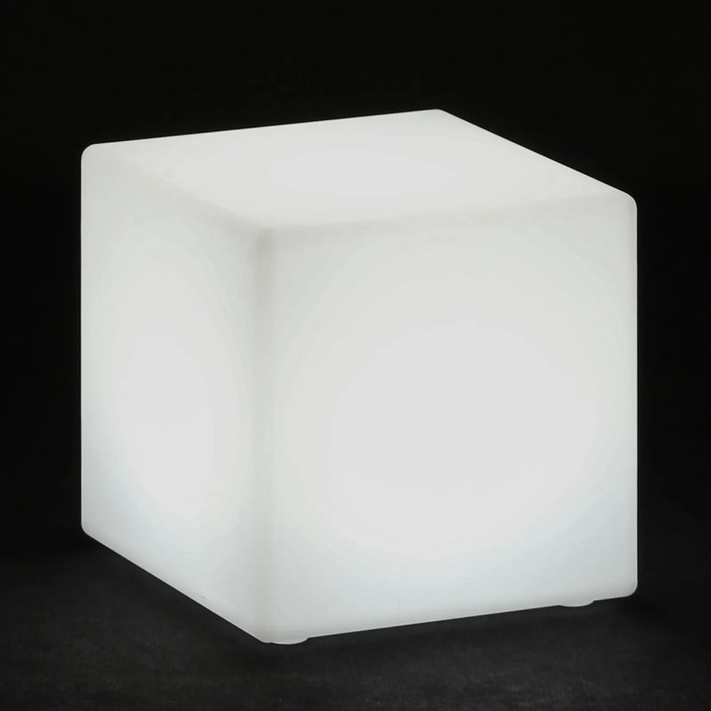 Podświetlany taboret LED, 30 x 30 x 30 cm