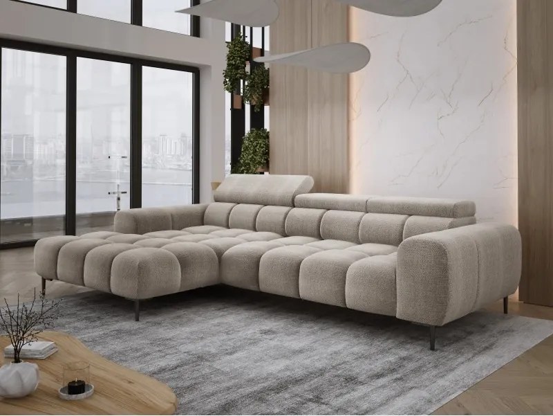 Narożnik PLAZA MINI Lewostronny w tkaninie EDEN 04 WERSAL