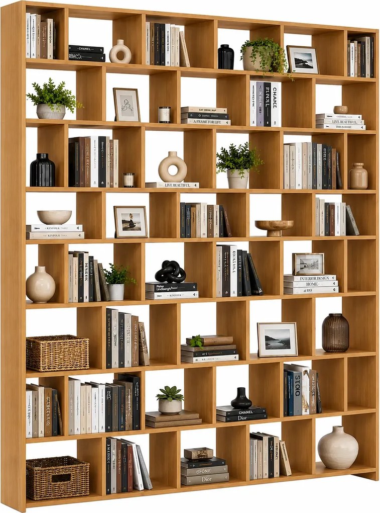Ogromna biblioteczka na książki olcha L4-H83
