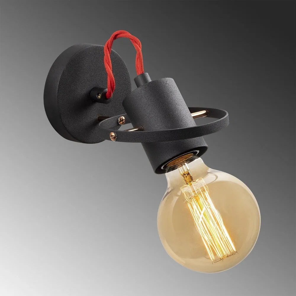 Czarny kinkiet Vaveyla – Opviq lights