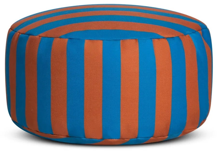 Niebiesko-pomarańczowy puf – Really Nice Things
