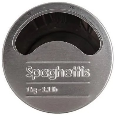 Pojemnik na spaghetti, 1 kg, metal