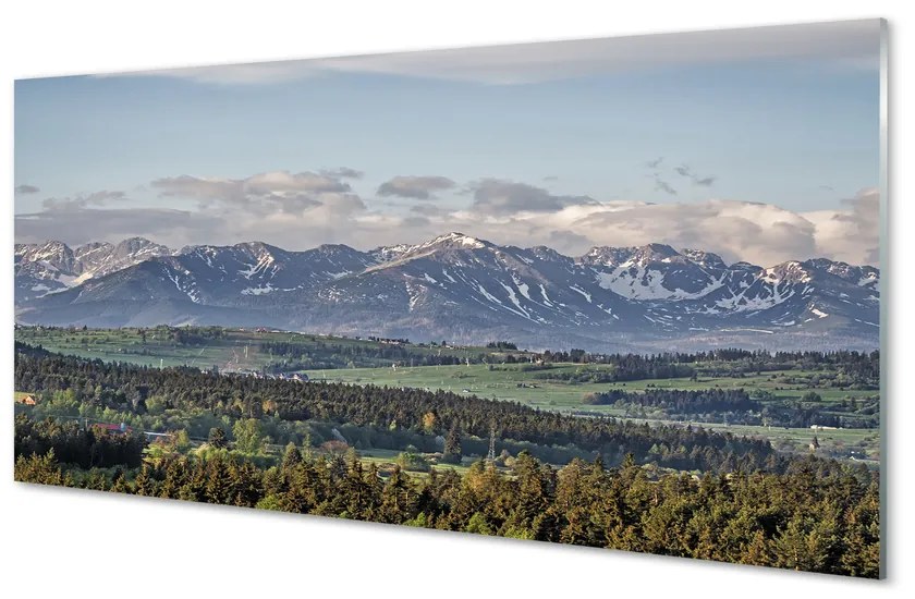 Szklany Panel Góry