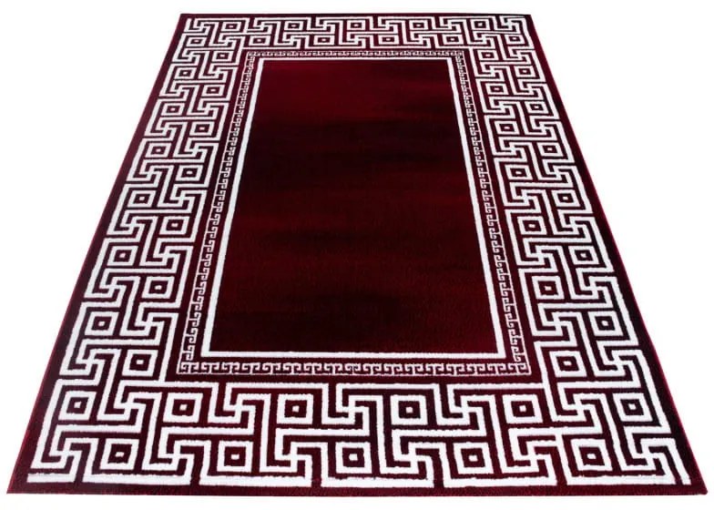Dywan nowoczesny Parma czerwono-kremowy 240 cm x 340 cm