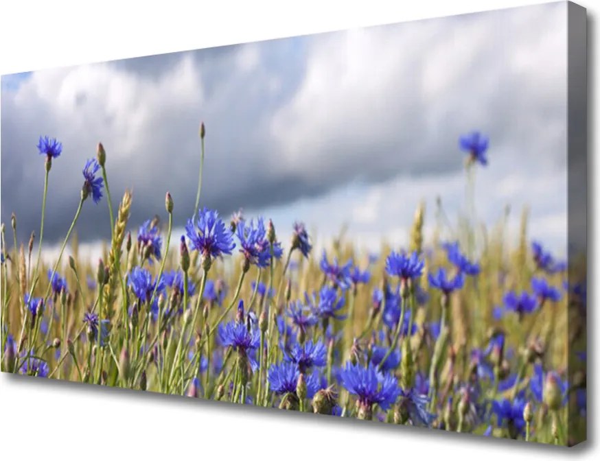 Obraz canvas Finezyjny Motyw Kwiatowy