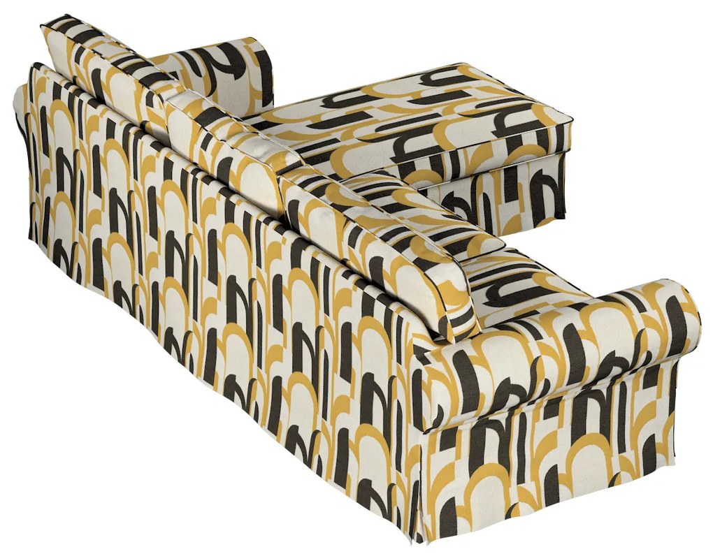 Pokrowiec na sofę Ektorp 2-osobową i leżankę