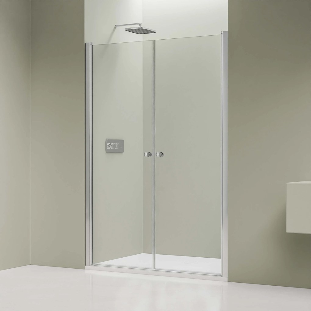 Drzwi prysznicowe podwójne skrzydłowe NT218