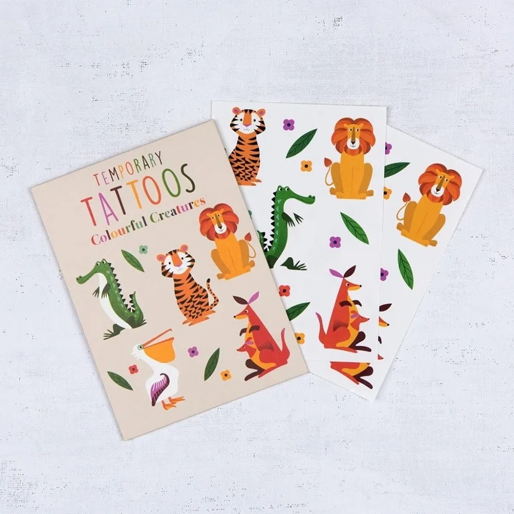 Tatuaże zmywalne Rex London Colourful Creatures