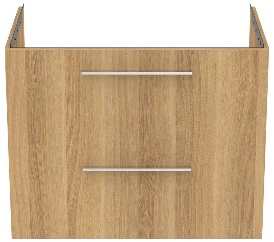 Wisząca szafka pod umywalkę w dekorze dębu 80x63 cm i.Life B – Ideal Standard