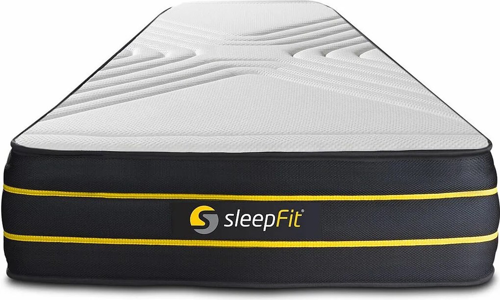 Materac ULTRA 70x210cm, Grubosc : 26 cm, Pianka z pamiecia ksztaltu i mikro sprezyny kieszeniowe, Zrównowazony, 7 strefy komfortu