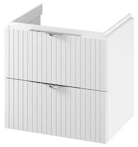 Cersanit S1015-007 - Wisząca szafka łazienkowa pod umywalkę TIRSO 60x45 cm biała