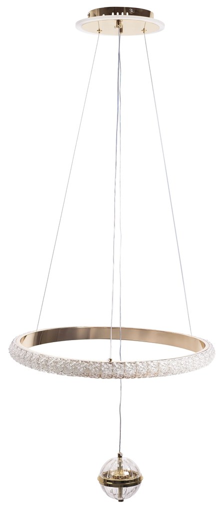 LAMPA SUFITOWA WISZĄCA G142-CP 50cm Złota