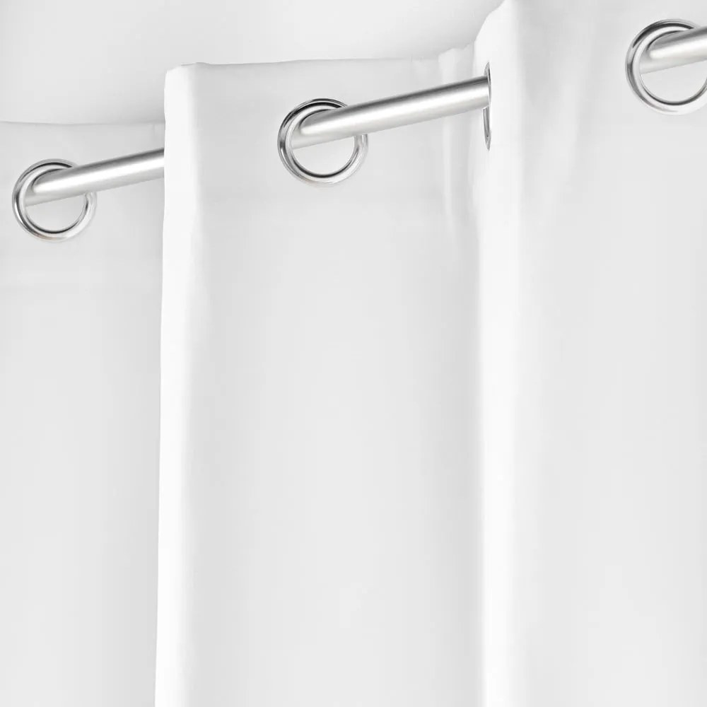 Biała zasłona termiczna z mikrowłókna 135x180 cm Micropolar – douceur d'intérieur