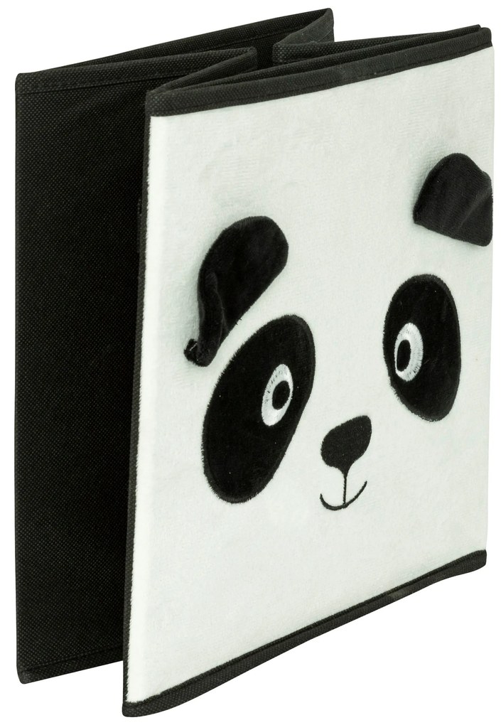 Pojemnik na zabawki z pandą STAY, 29 x 29 cm