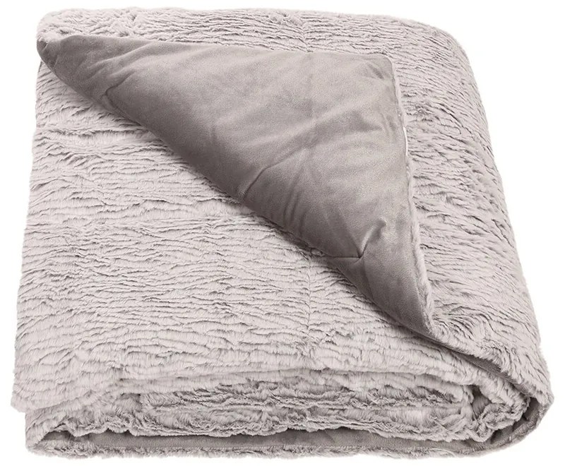 Koc Alla jasnoszary, 150 x 200 cm