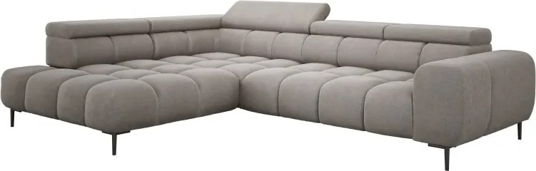 Narożnik PLAZA L Lewostronny w tkaninie Promocyjnej APHRODITE 04 WERSAL