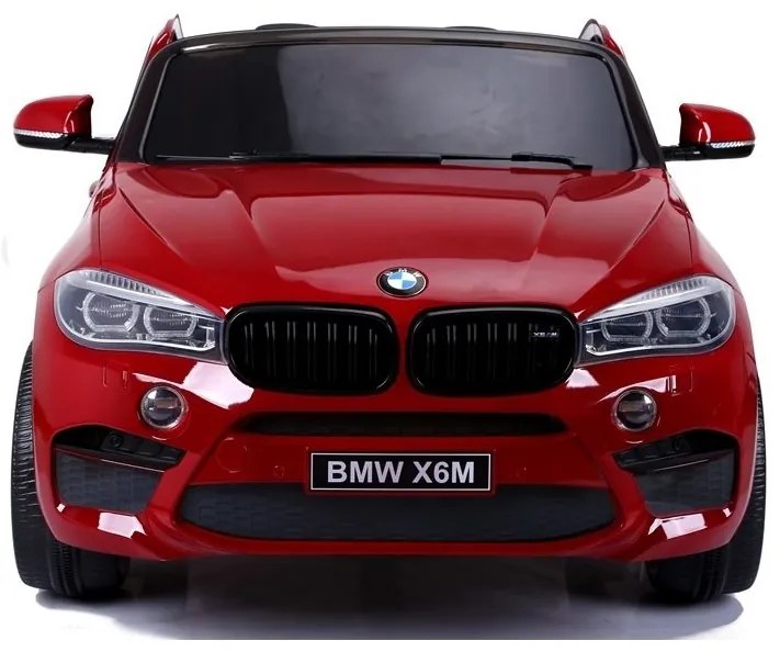 Auto na akumulator nowe bmw x6m czerwone lakierowane