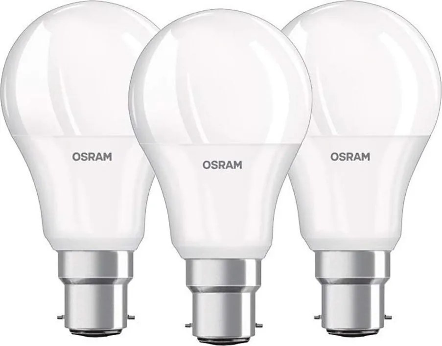 ZESTAW 3x LED Żarówka B22d/8,5W/230V 4000K - Osram
