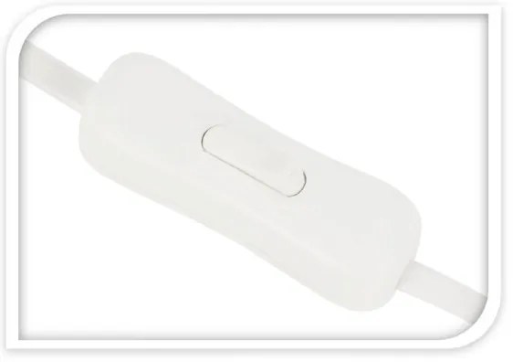 Lampa stołowa ceramiczna z kloszem z plecionki Ø 24 x 42 cm