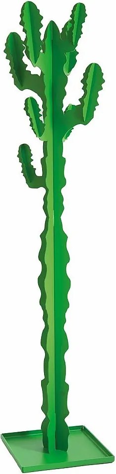 Wieszak na ubrania w kształcie kaktusa, 170 cm, wolnostojący, konstrukcja żelazna, nowoczesny design dekoracyjny do sypialni, biura lub przedpokoju, , kolor zielony