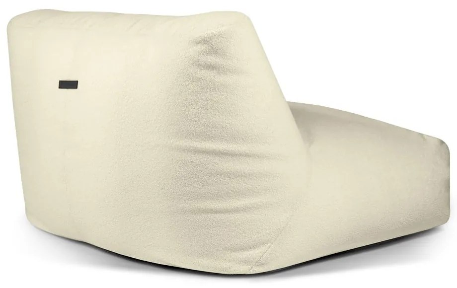 Brązowy worek do siedzenia z materiału bouclé Sofa Tube – SLOWDOWN