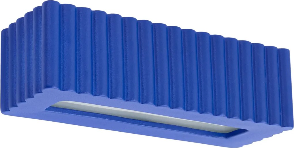 Ceramiczny kinkiet ścienny ultramaryna - M167-Kasena A5-C80