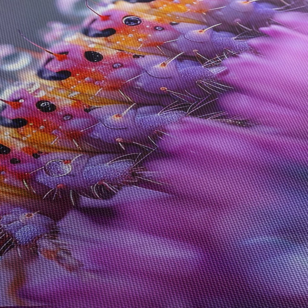 Obraz - Caterpillar (z zegarem) (90x30 cm)