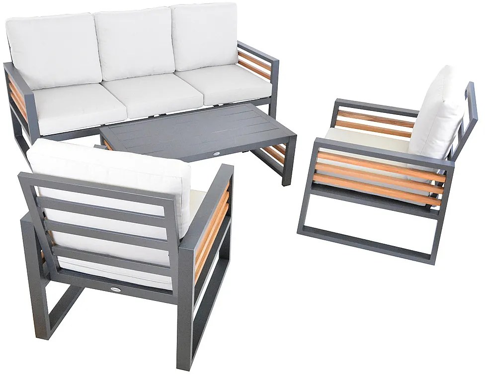 Zestaw aluminiowy NEWPORT dla 5 osób