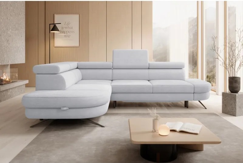 Narożnik OTIS L Lewostronny Regulowane Zagłówki WERSAL