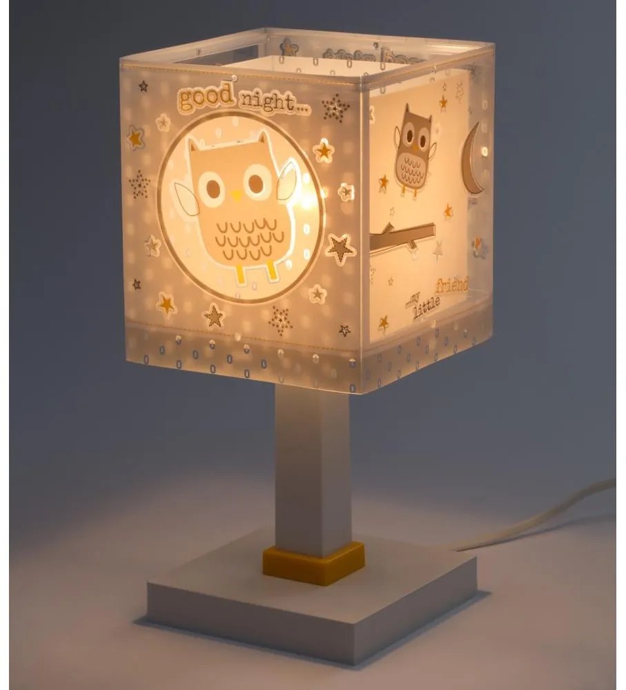 Dalber 63391N - Lampka nocna dla dzieci LED GOOD NIGHT 1xG4/4W/230V beżowa