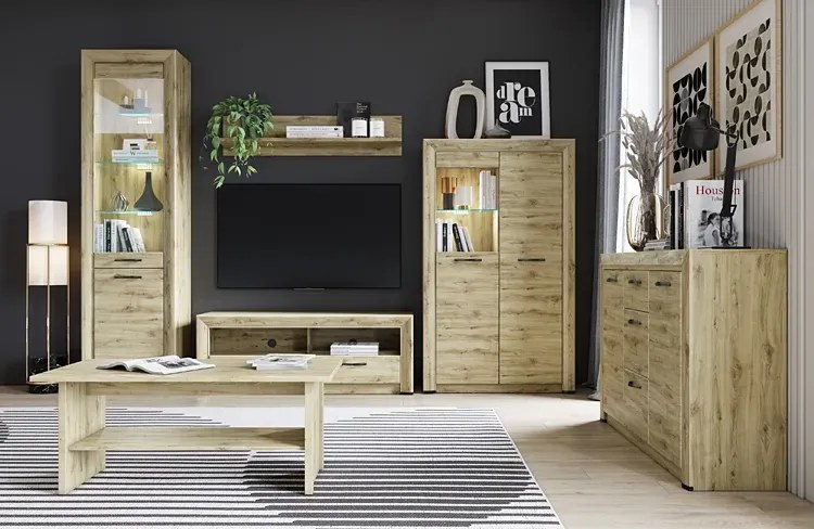 Komoda z witryną A1-T86